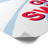 グリンデルワルドスキーポスター ポスター (角)