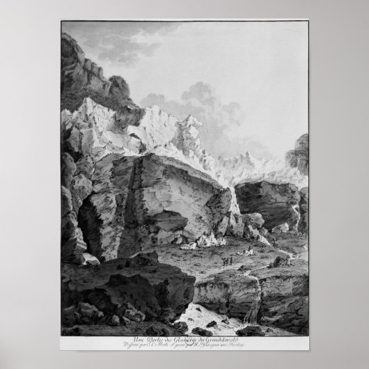 グリンデルヴァルトの氷河 ポスター (正面)