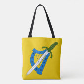 グリンドウェンポスペースバッジトート トートバッグ (裏面)