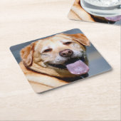 グリン スクエアペーパーコースター (アングル)