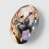 グリン ラウンド壁時計 (傾斜)