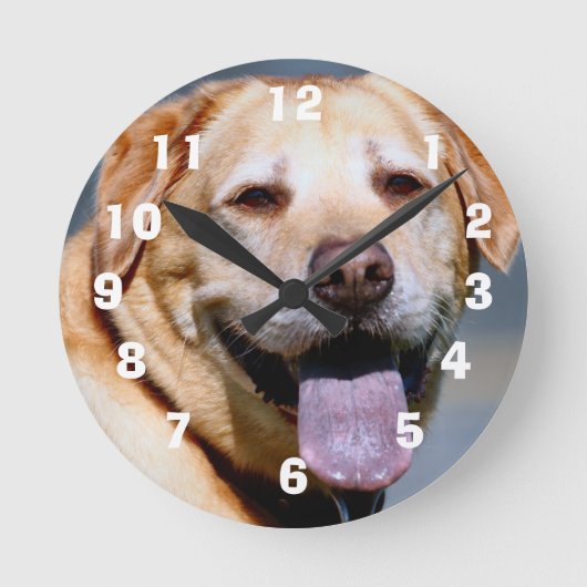 グリン ラウンド壁時計 (正面)