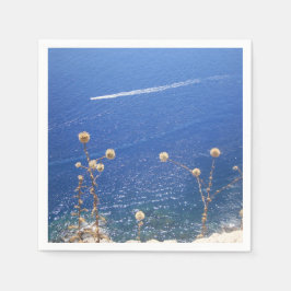 グリークブルーシー紙 スタンダードカクテルナプキン