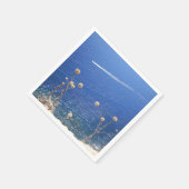 グリークブルーシー紙 スタンダードカクテルナプキン (角)