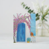 グリークブルードア ポストカード (スタンド正面)