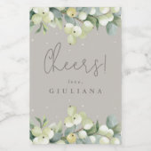 グリーゲスノーベリー+ユーカリバチェロレッテミニ ワインラベル (シングルラベル)