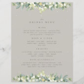 グリーゲスノーベリー+ユーカリ結婚プスメニュー (正面)