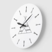 グリージュティピ ラージ壁時計 (傾斜)