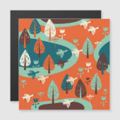 グリースフォレスト：ヴィンテージ自然シーン (正面/裏面)