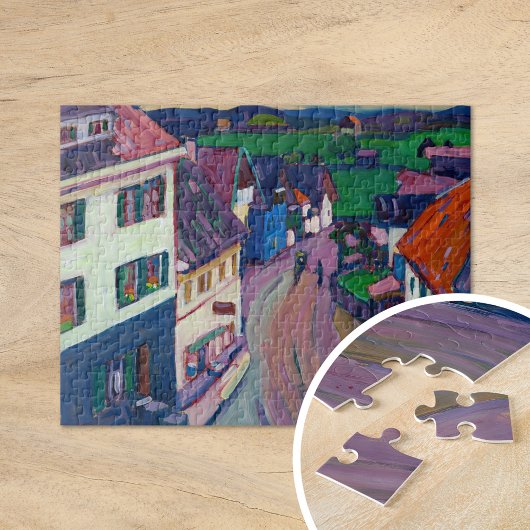 グリースブラウの窓からä見る | Kandinsky ジグソーパズル