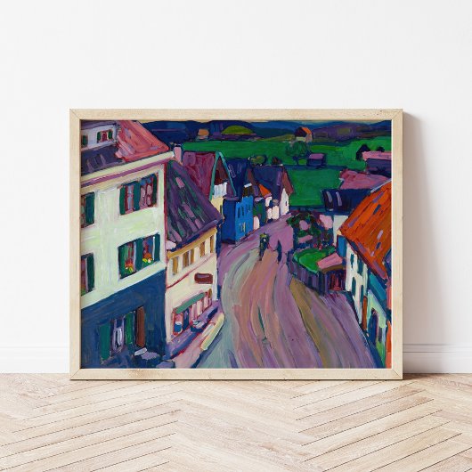 グリースブラウの窓からä見る | Kandinsky ポスター