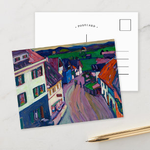 グリースブラウの窓からä見る Kandinsky ポストカード