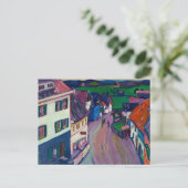 グリースブラウの窓からä見る | Kandinsky ポストカード (スタンド正面)