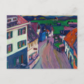 グリースブラウの窓からä見る | Kandinsky ポストカード (正面)