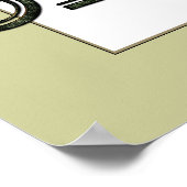 グリースモンキーカスタマイズ可能ポスター ポスター (角)