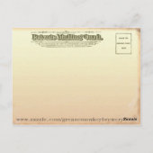 グリースモンキーブルワリー ポストカード (裏面)