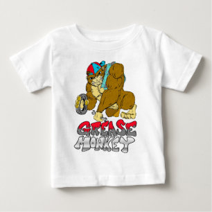 グリースモンキー ベビーTシャツ
