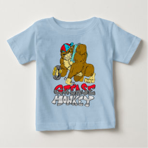 グリースモンキー ベビーTシャツ