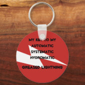 グリース稲妻キーチェーン キーホルダー (正面)