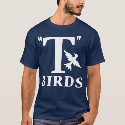 グリースTBirds Rydell High Mens Ladies Tシャツ (正面)