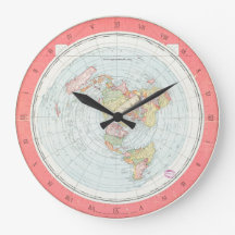 グリーソンの世界時計新標準地図