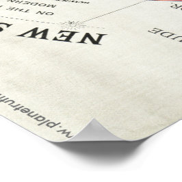 グリーソンの新しい世界地図ポスター ポスター