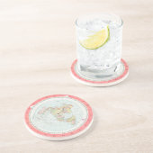 グリーソンの「世界新標準地図」コースター コースター (側面)