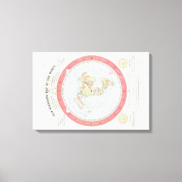 グリーソンの～世界新標準地図～ポスター キャンバスプリント