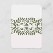 グリータラベラタイル共有レシピ招待状インサート エンクロージャーカード (裏面)