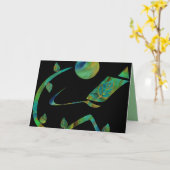 グリーダグリーティングカード カード (黄色い花)