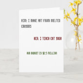 グリーテおもしろいィングカード カード (黄色い花)