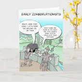 グリーテおもしろいィングカード：初期保護論者 カード (黄色い花)