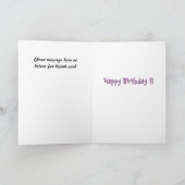 グリーテおもしろいィングカード – 正しくない! カード (内部)