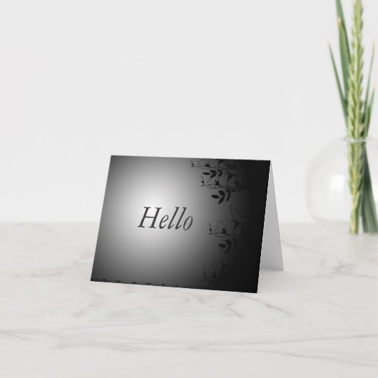 グリーテかわいらしィングカード カード (正面)