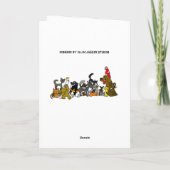 グリーティカスタマイズングカードハッピーバースデーおばあちゃん カード (裏面)