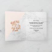 グリーティングカードおめでとうございます。会社の新しい仕事 カード (内部)