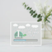 グリーティングカードがすぐによくなるTurtle Cartoon ポストカード (スタンド正面)