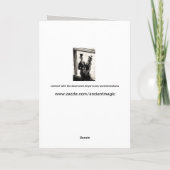 グリーティングカードが切れた日 カード (裏面)