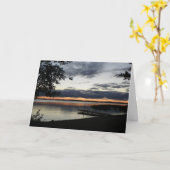 グリーティングカードで嵐を乗り切る カード (黄色い花)