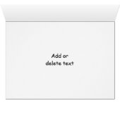 グリーティングカードによる猫の写真 (内部横(下))