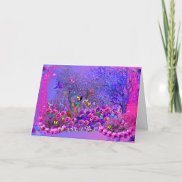 グリーティングカードに入った鳥 カード