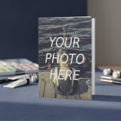 グリーティングカードに写真を挿入する カード