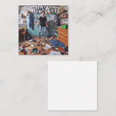 グリーティングカードに感謝 ノートカード (正面/裏面)