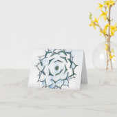 グリーティングカードに移動 カード (黄色い花)