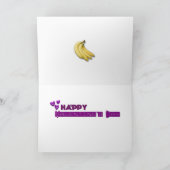 グリーティングカードにBANANAS行く シーズンカード (内部)