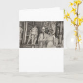 グリーティングカードのエッチング カード (黄色い花)