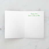 グリーティングカードのギネス印刷イメージ カード (内部)