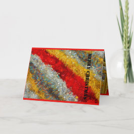 グリーティングカードのクリスマスワイヤーを揺らす シーズンカード