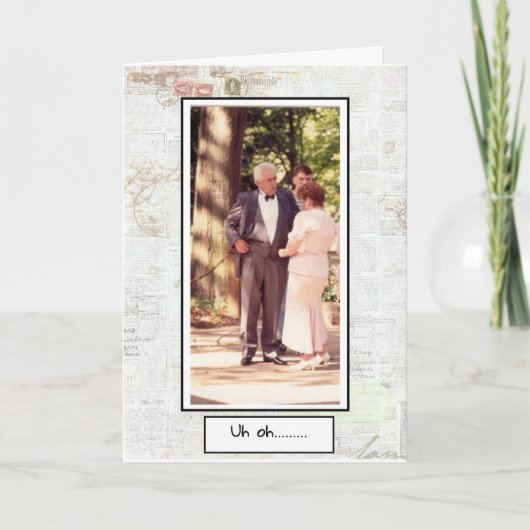 グリーティングカードのサポート カード (正面)