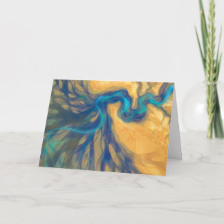 グリーティングカードのリバー カード